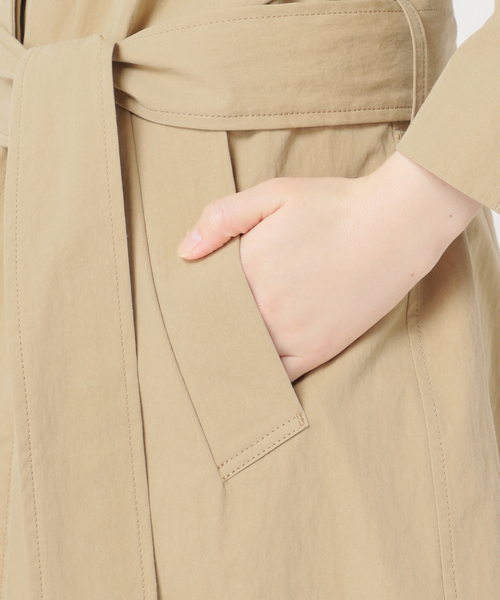 plage（プラージュ）の「SOUTIEN COLLAR コート（ステンカラーコート・レディース・ベージュ・36/38）」の13枚目の写真