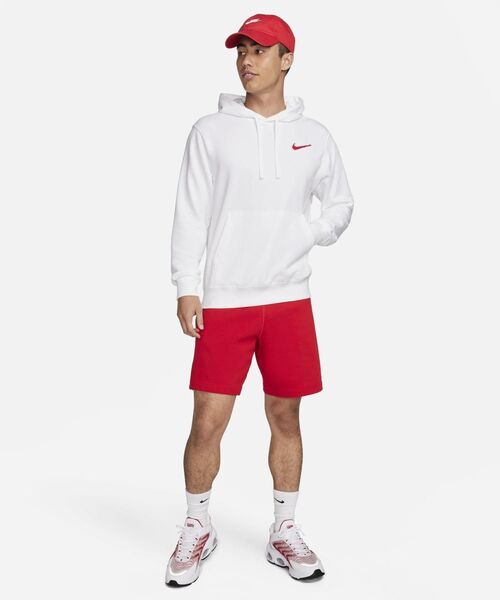 NIKE（ナイキ）の「ナイキ スポーツウェア メンズ プルオーバー フレンチテリー パーカー / Nike Sportswear Men's Pullover French Terry Hoodie＜S-3XL 展開＞（パーカー・メンズ・ホワイト/ブラック・M/S/3XL/XL/2XL/L）」の10枚目の写真