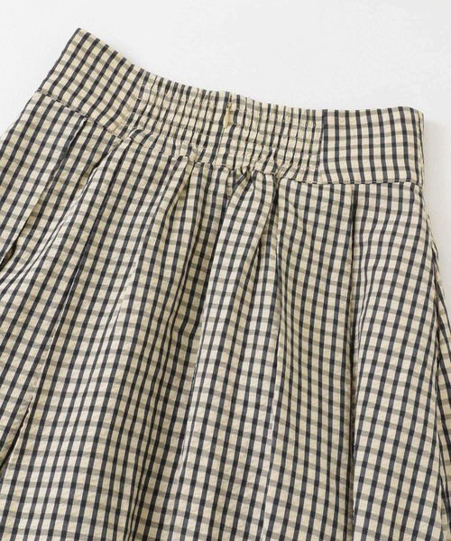 セール】チェックボリュームスカート（スカート）｜SENSE OF PLACE by
