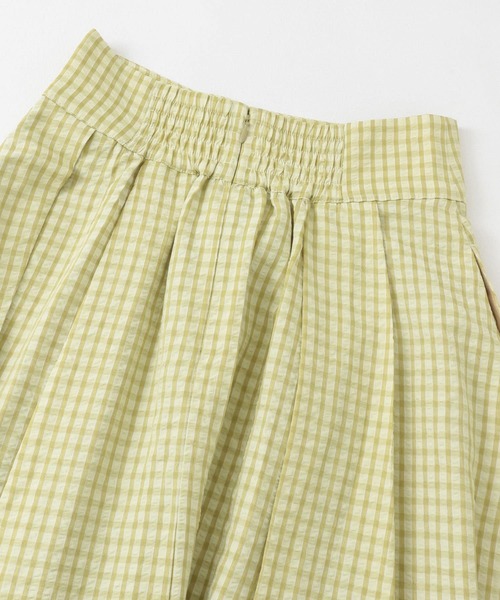 セール】チェックボリュームスカート（スカート）｜SENSE OF PLACE by