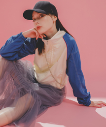 BITTER CELLS | 【BITTER CELLS】バイカラーラグランブルゾン(ブルゾン)