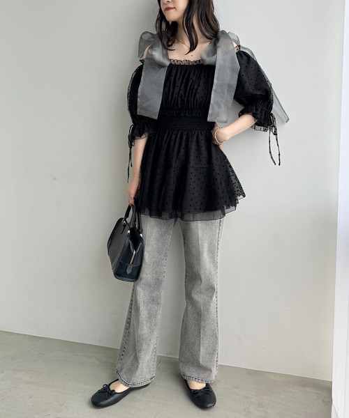 セール】【SMサイズ展開】美脚ストレッチデニム（デニムパンツ