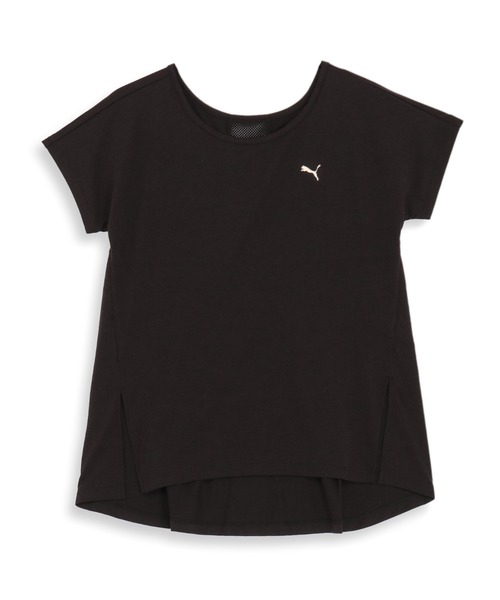 PUMA(プーマ)の「PUMA プーマ ウィメンズ トレーニング トレイン エッジ 半袖 Tシャツ(Tシャツ/カットソー・レディース・ブラック/ベージュ系その他・X-LARGE/SMALL/MEDIUM/LARGE)」の2枚目の写真