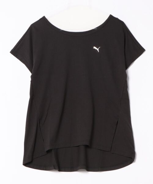 PUMA(プーマ)の「PUMA プーマ ウィメンズ トレーニング トレイン エッジ 半袖 Tシャツ(Tシャツ/カットソー・レディース・ブラック/ベージュ系その他・X-LARGE/SMALL/MEDIUM/LARGE)」の6枚目の写真