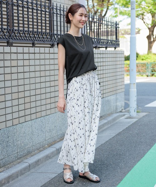 セール】さらさらリラックスフレアワイドパンツ/975427（その他パンツ