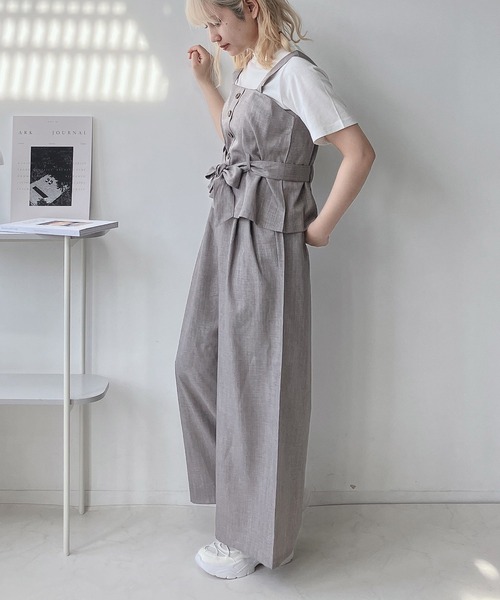 AS KNOW AS plus（アズノゥアズプラス）の「◎ビスチェとパンツとT