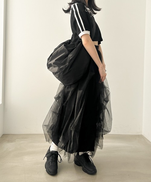 Heather（ヘザー）の「ナイロンボディBAG  110533（ボディバッグ/ウエストポーチ・レディース・ブラック/アイボリー・ONE SIZE）」の18枚目の写真