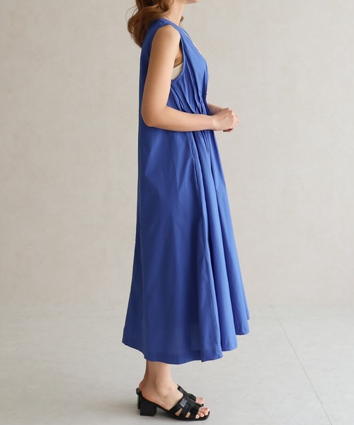 Social GIRL（ソーシャルガール）の「フロントタックワンピース（ワンピース・レディース・オフホワイト/ブルー/ブラック・M）」の13枚目の写真