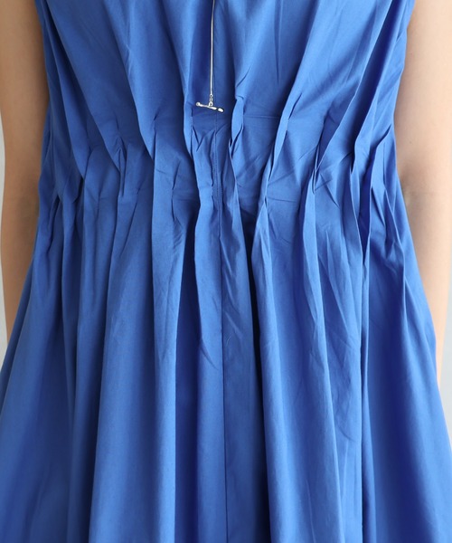 Social GIRL（ソーシャルガール）の「フロントタックワンピース（ワンピース・レディース・オフホワイト/ブルー/ブラック・M）」の19枚目の写真