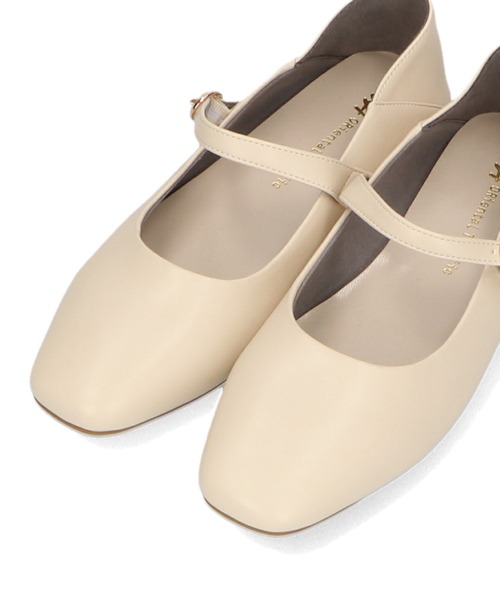 WA ORiental TRaffic（ダブルエーオリエンタルトラフィック）の「メリージェーンフラットバブーシュ 42114（パンプス・レディース・ベージュ/パープル/ブラック・34/35/36/37/38/39/40/41/42）」の7枚目の写真