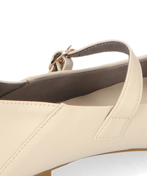 WA ORiental TRaffic（ダブルエーオリエンタルトラフィック）の「メリージェーンフラットバブーシュ 42114（パンプス・レディース・ベージュ/パープル/ブラック・34/35/36/37/38/39/40/41/42）」の9枚目の写真