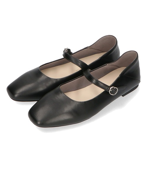 WA ORiental TRaffic（ダブルエーオリエンタルトラフィック）の「メリージェーンフラットバブーシュ 42114（パンプス・レディース・ベージュ/パープル/ブラック・34/35/36/37/38/39/40/41/42）」の20枚目の写真