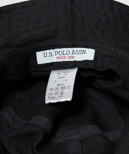 U.S. POLO ASSN.（ユーエスポロアッスン）の「U.S. POLO ASSN./ユーエスポロアッスン バケットハット（ハット・メンズ・ブラック/ベージュ/オフホワイト/インディゴブルー/ライトインディゴブルー/ネイビー・FREE）」の13枚目の写真