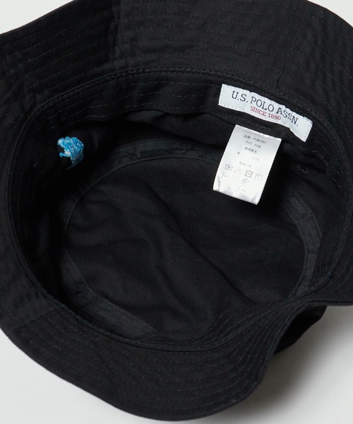 U.S. POLO ASSN.（ユーエスポロアッスン）の「U.S. POLO ASSN./ユーエスポロアッスン バケットハット（ハット・メンズ・ブラック/ベージュ/オフホワイト/インディゴブルー/ライトインディゴブルー/ネイビー・FREE）」の14枚目の写真