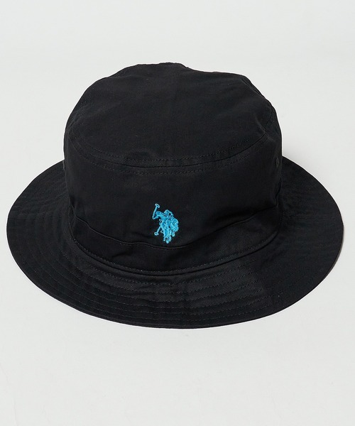 U.S. POLO ASSN.（ユーエスポロアッスン）の「U.S. POLO ASSN./ユーエスポロアッスン バケットハット（ハット・メンズ・ブラック/ベージュ/オフホワイト/インディゴブルー/ライトインディゴブルー/ネイビー・FREE）」の21枚目の写真