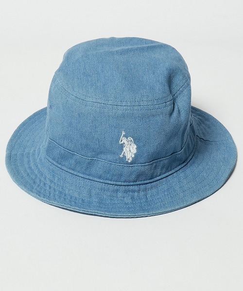 U.S. POLO ASSN.（ユーエスポロアッスン）の「U.S. POLO ASSN./ユーエスポロアッスン バケットハット（ハット・メンズ・ブラック/ベージュ/オフホワイト/インディゴブルー/ライトインディゴブルー/ネイビー・FREE）」の20枚目の写真