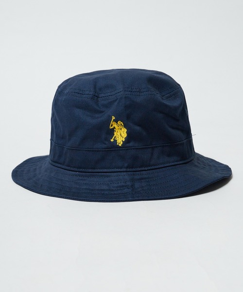 U.S. POLO ASSN.（ユーエスポロアッスン）の「U.S. POLO ASSN./ユーエスポロアッスン バケットハット（ハット・メンズ・ブラック/ベージュ/オフホワイト/インディゴブルー/ライトインディゴブルー/ネイビー・FREE）」の22枚目の写真