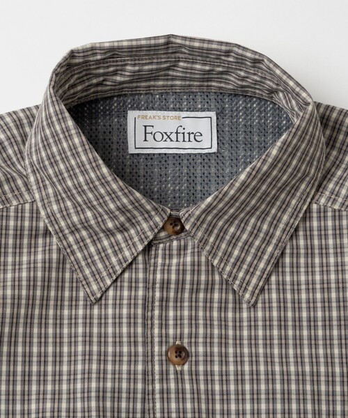 Foxfire(フォックスファイヤー)の「Foxfire/フォックスファイヤー 別注 フィッシングポケット ロングスリーブ チェックシャツ(シャツ/ブラウス・メンズ・ブラック/グレー/グリーン・MEDIUM/LARGE)」の6枚目の写真