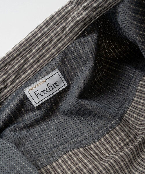 Foxfire(フォックスファイヤー)の「Foxfire/フォックスファイヤー 別注 フィッシングポケット ロングスリーブ チェックシャツ(シャツ/ブラウス・メンズ・ブラック/グレー/グリーン・MEDIUM/LARGE)」の12枚目の写真
