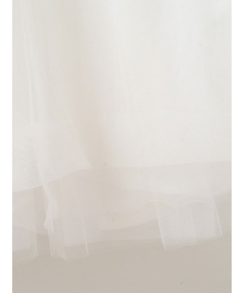 enchainement（アンシェヌマン）の「チュールスカート（スカート・レディース・オフホワイト/チャコールグレー・1/2）」の11枚目の写真