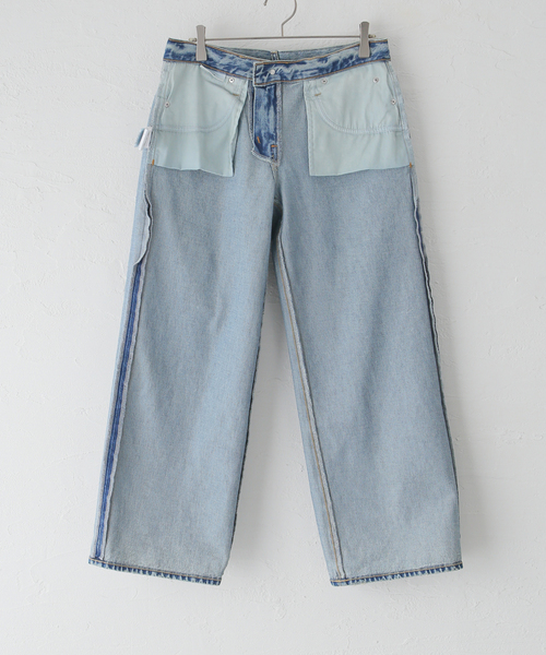 セール】【SLVRLAKE/シルバーレイク】 MICA LOOSE DENIM（デニム