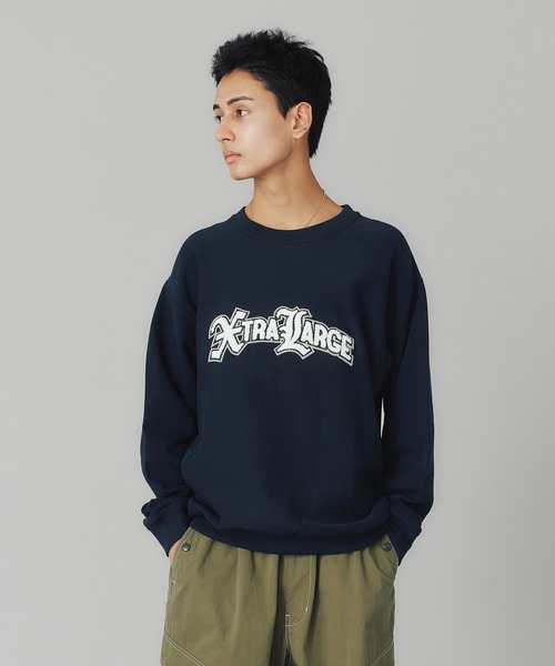 Champion（チャンピオン）の「【販売終了】XLARGE×Champion REVERSE WEAVE CREWNECK SWEAT（スウェット・メンズ・ブラック/アッシュ/ネイビー・S/M/L/XL）」の13枚目の写真