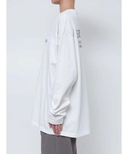 EVRIS（エヴリス）の「EVRIS CLUBロンT（Tシャツ/カットソー・レディース・ホワイト/ブラック/ネイビー・FREE）」の18枚目の写真