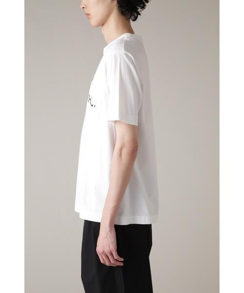 MHL.(エムエイチエル)の「PRINTED COTTON JERSEY(Tシャツ/カットソー・メンズ・ブラック/ベージュ/ホワイト・X-LARGE/SMALL/MEDIUM/LARGE)」の8枚目の写真