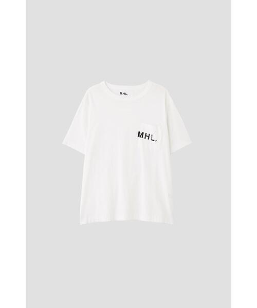 MHL.(エムエイチエル)の「PRINTED COTTON JERSEY(Tシャツ/カットソー・メンズ・ブラック/ベージュ/ホワイト・X-LARGE/SMALL/MEDIUM/LARGE)」の9枚目の写真