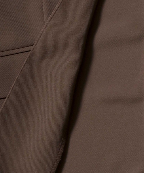 SITRY（シトリー）の「Twill Fabric Drape No Collar Gilet/別注 オーバーサイズ ドレープ ノーカラー ジレ ベスト レディース メンズ（ベスト・メンズ・チャコール/ブラック・M/L）」の8枚目の写真