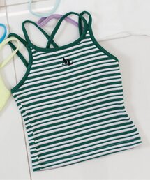 algy(アルジー)のマルチボーダータンタケリブキャミ(キャミソール)