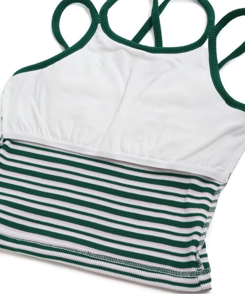 algy（アルジー）の「マルチボーダータンタケリブキャミ（キャミソール・キッズ・イエロー/グリーン/サックスブルー/オフホワイト・XX-SMALL/X-SMALL/MEDIUM/SMALL）」の20枚目の写真