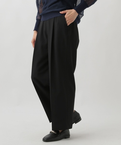 Elura(エルーラ)の「夏ラクワイドパンツ/107173(その他パンツ・レディース・ホワイト/ベージュ/ブラック・SMALL/MEDIUM/LARGE)」の4枚目の写真