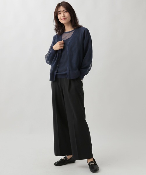 Elura(エルーラ)の「夏ラクワイドパンツ/107173(その他パンツ・レディース・ホワイト/ベージュ/ブラック・SMALL/MEDIUM/LARGE)」の8枚目の写真