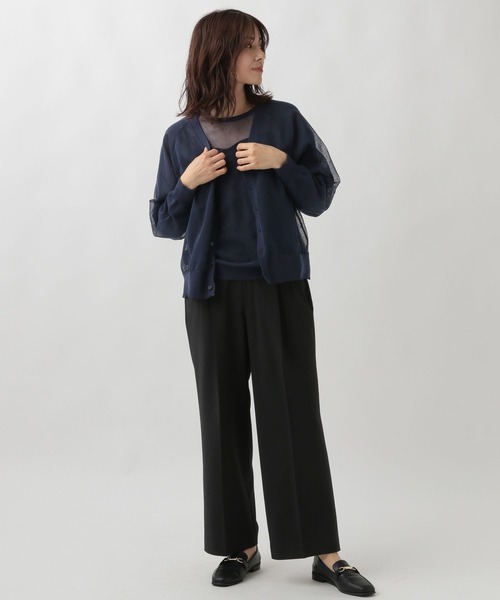 Elura(エルーラ)の「夏ラクワイドパンツ/107173(その他パンツ・レディース・ホワイト/ベージュ/ブラック・SMALL/MEDIUM/LARGE)」の10枚目の写真