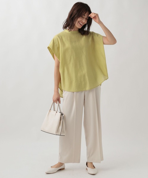 Elura(エルーラ)の「夏ラクワイドパンツ/107173(その他パンツ・レディース・ホワイト/ベージュ/ブラック・SMALL/MEDIUM/LARGE)」の19枚目の写真