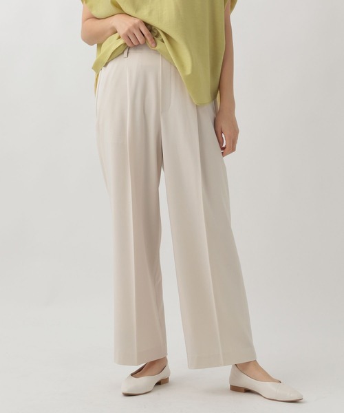 Elura(エルーラ)の「夏ラクワイドパンツ/107173(その他パンツ・レディース・ホワイト/ベージュ/ブラック・SMALL/MEDIUM/LARGE)」の20枚目の写真