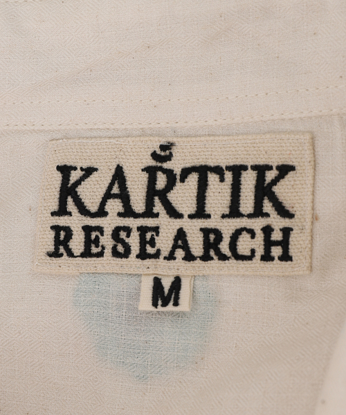 EDIFICE(エディフィス)の「Kartik Research (カーティックリサーチ) Hand Multi Embroderd SHIRT S24-29(シャツ/ブラウス・メンズ・ホワイト・MEDIUM)」の13枚目の写真