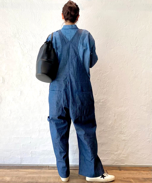 journal standard luxe CLシャンブレーオーバーオール CLシャンブレーオーバーオール（サロペット/オーバーオール