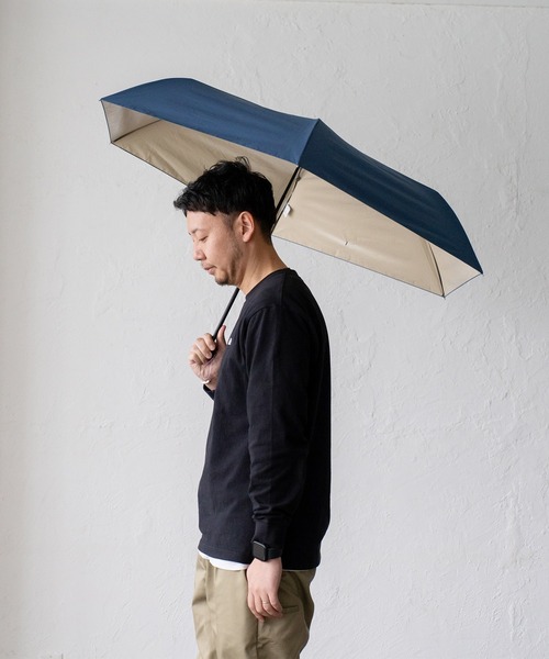 セール】インナーカラー晴雨兼用折りたたみ傘（親骨60cm
