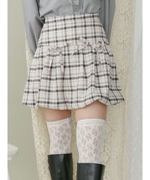merry jenny | checkバルーンミニスカート(スカート)