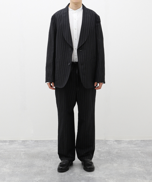 EDIFICE(エディフィス)の「E.SMOKING ジャケット(テーラードジャケット・メンズ・ブラック系その他・44/46/48)」の7枚目の写真