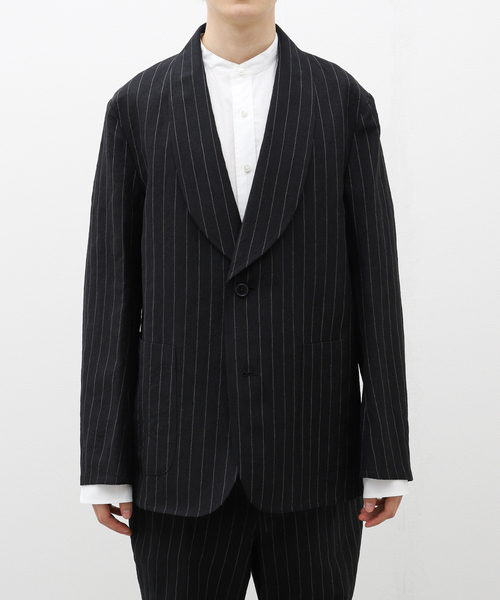 EDIFICE(エディフィス)の「E.SMOKING ジャケット(テーラードジャケット・メンズ・ブラック系その他・44/46/48)」の8枚目の写真