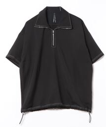 Ritzy（リッツィー）の「ポリエステル ハーフZIP裾ドローコードP/O（シャツ/ブラウス・メンズ）」