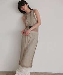 TENTO（テント）の「2WAYメッシュノースリーブワンピース（ワンピース）」