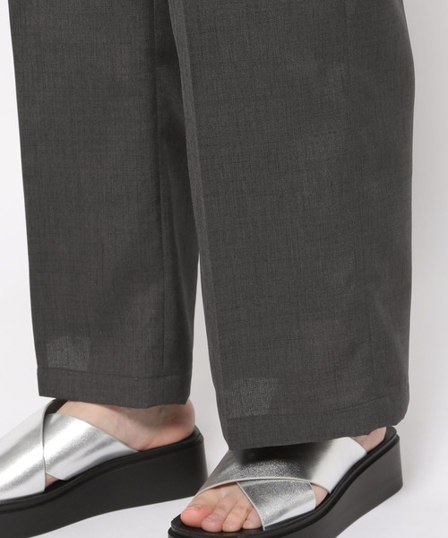 LOWRYS FARM（ローリーズファーム）の「レイヤードフウスカパン  110329（その他パンツ・レディース・チャコールグレー/ベージュ/アイボリー・FREE）」の12枚目の写真