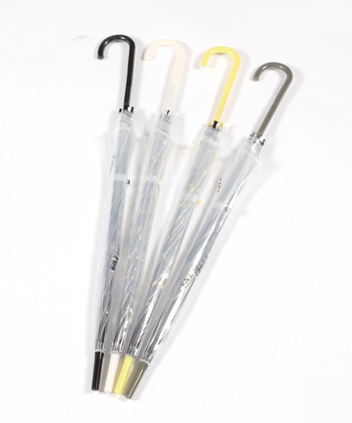 LAKOLE（ラコレ）の「ビニール長傘[60cm] / 102904（長傘・レディース・イエロー/アイボリー/カーキ/ブラック・FREE）」の9枚目の写真