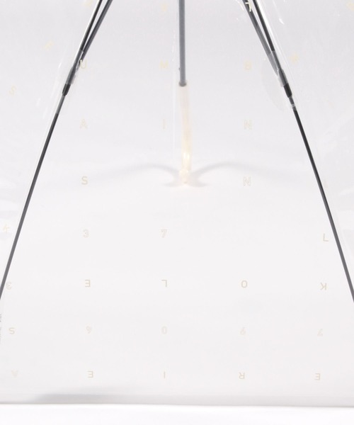 LAKOLE（ラコレ）の「ビニール長傘[60cm] / 102904（長傘・レディース・イエロー/アイボリー/カーキ/ブラック・FREE）」の7枚目の写真