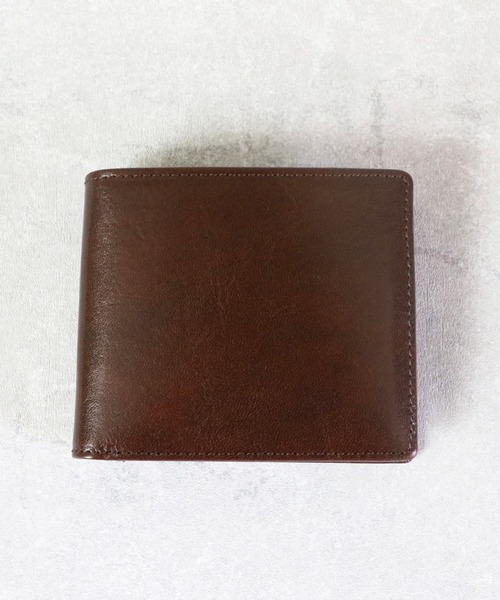 【セール】イタリーレザー2つ折り財布（財布）｜８(eight)（エイト）