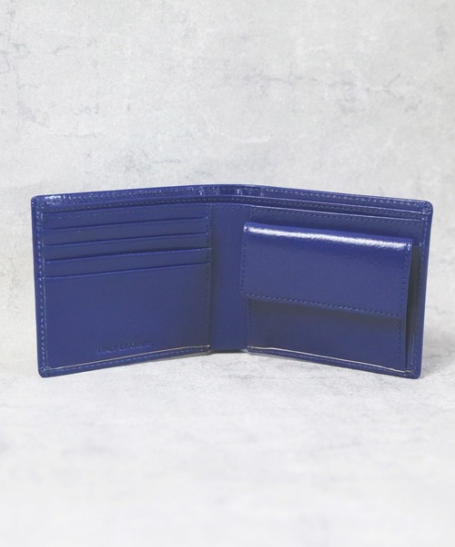 【セール】イタリーレザー2つ折り財布（財布）｜８(eight)（エイト）